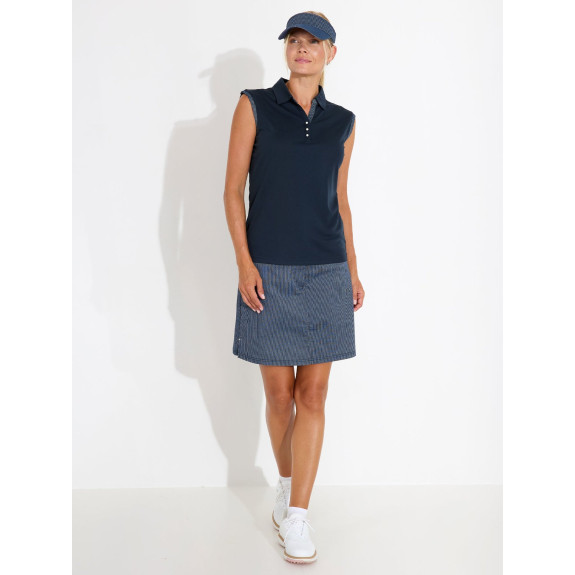 Polo Bovey Navy Femme