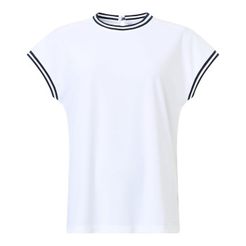 Polo Peggy White Femme