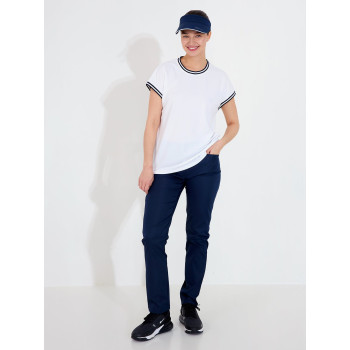 Polo Peggy White Femme