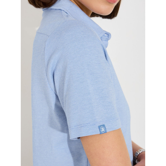 Polo Hillside Oxford Blue Femme