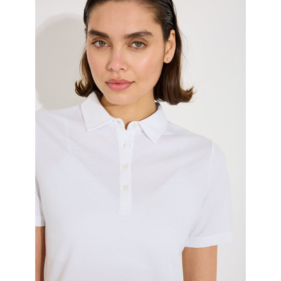 Polo Hillside White Femme