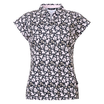 Polo Victoria Cup Black Flower Femme