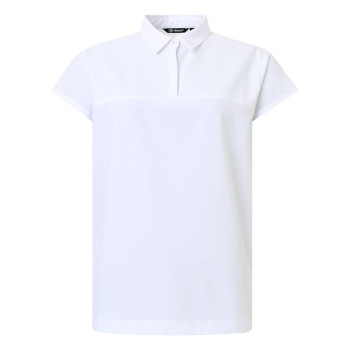 Polo Manga Cup White Femme
