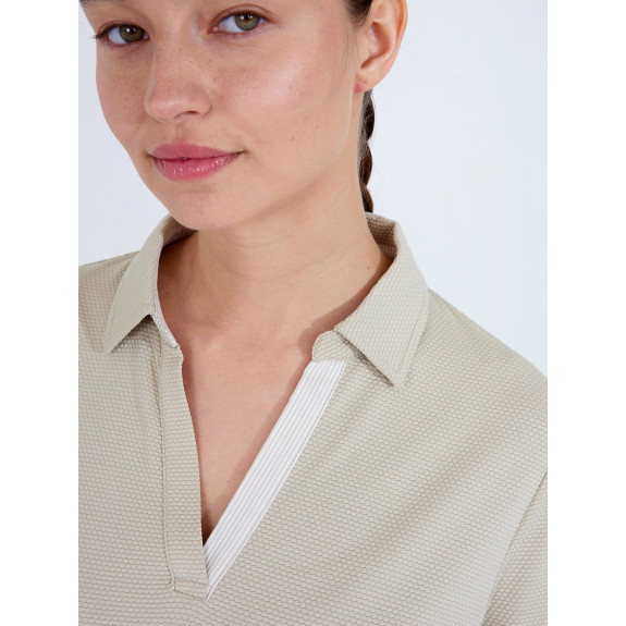 Polo Bovey Beige Femme