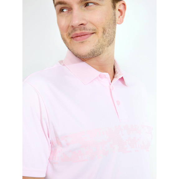Polo Hosel Pink Homme