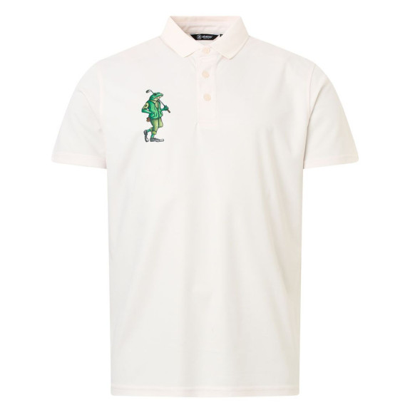Polo Froggy White Homme