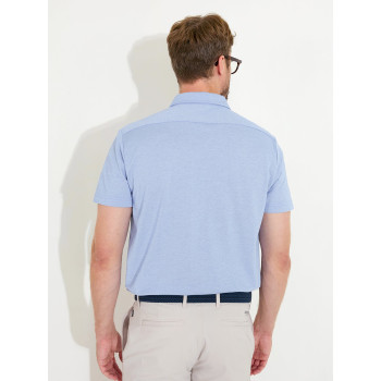 Polo Hillside Oxford Blue Homme