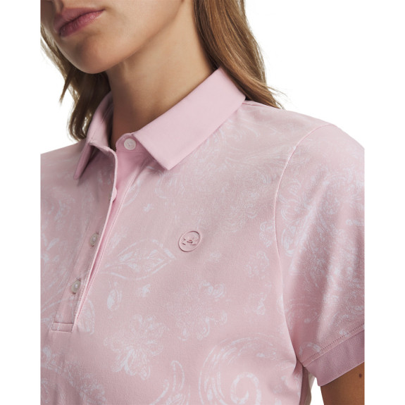 Polo Dry Printed Prime Pink Femme
