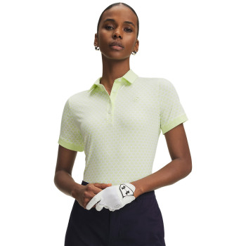 Polo Dry Printed Fade Green Femme