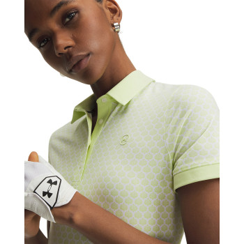 Polo Dry Printed Fade Green Femme