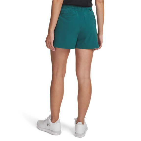 Short Pleated Green Femme