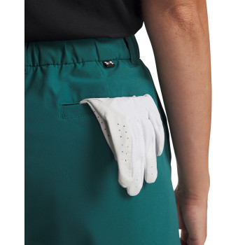 Short Pleated Green Femme