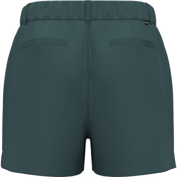 Short Pleated Green Femme 2