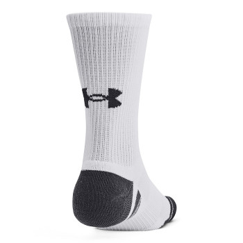3 paires de Chaussettes mi-hautes Performance Tech White