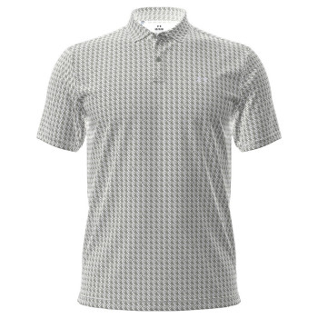 Polo Houndstooth Deuces Titanium White Homme