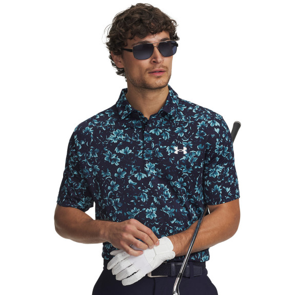 Polo Matchplay Floral Midnight Navy Homme