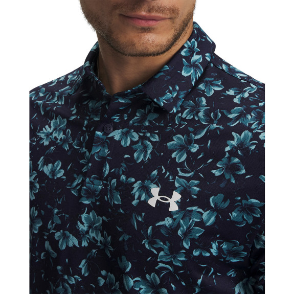 Polo Matchplay Floral Midnight Navy Homme