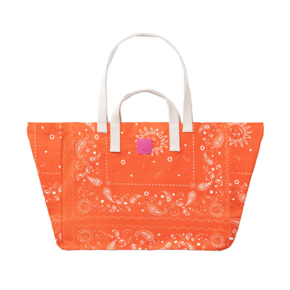 Sac cabas 100% coton bio Orange