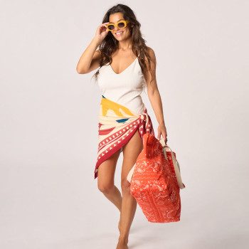 Sac cabas 100% coton bio Orange