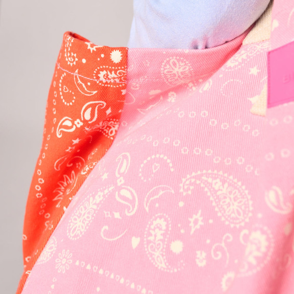 Sac cabas 100% coton bio Rose Orange