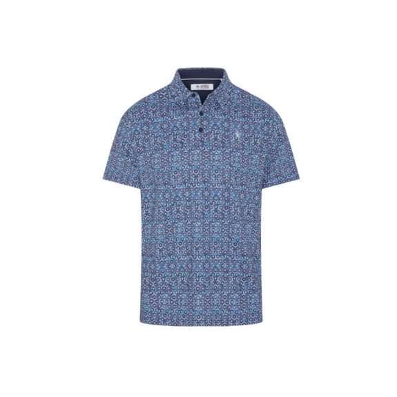 Polo Heritage Framed Floral Black Iris Homme
