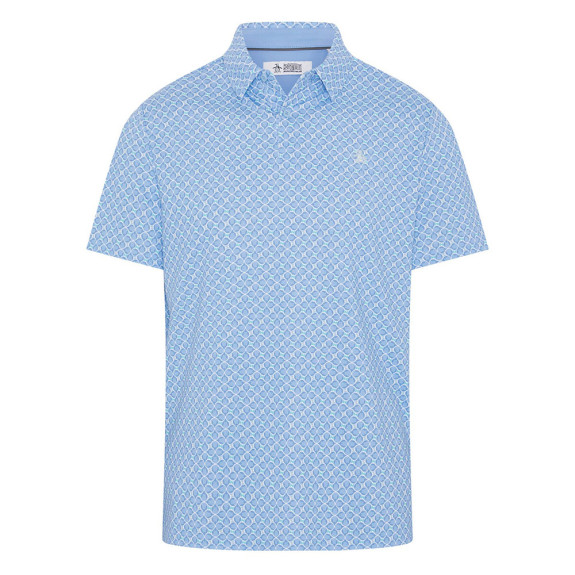 Polo Birdseye view Baby Blue Jay Homme