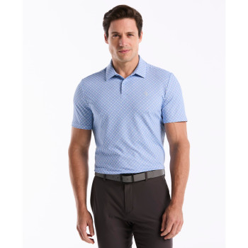 Polo Birdseye view Baby Blue Jay Homme 2