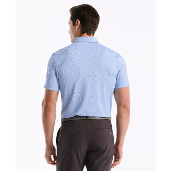 Polo Birdseye view Baby Blue Jay Homme