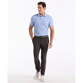 Polo Birdseye view Baby Blue Jay Homme