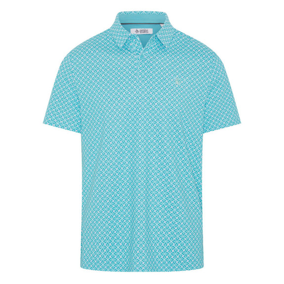 Polo Birdseye view Blue Radience Homme