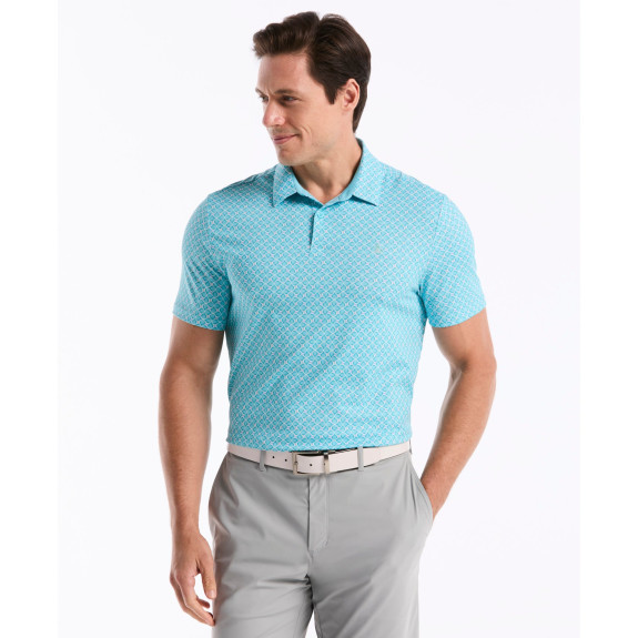 Polo Birdseye view Blue Radience Homme