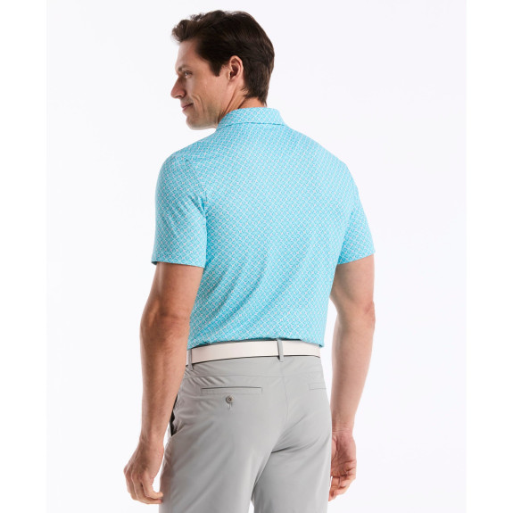 Polo Birdseye view Blue Radience Homme