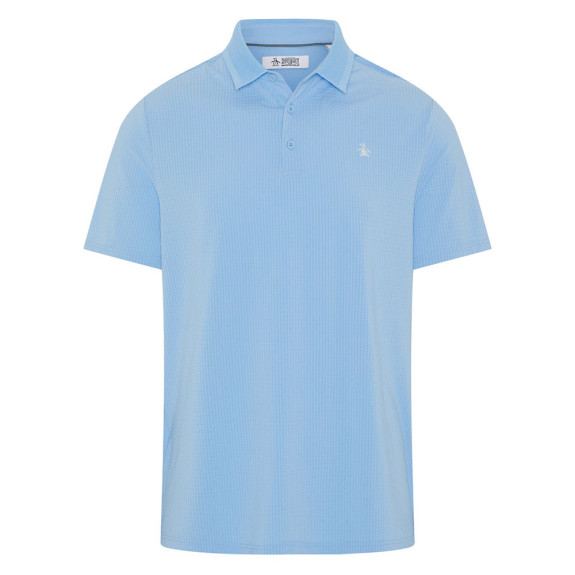 Polo Seersucker Driver's Baby Blue Jay Homme