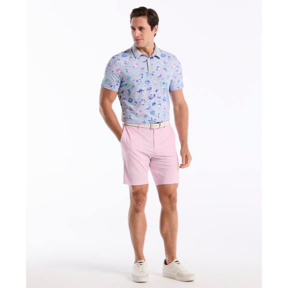 Polo Textbook Floral Gray Dawn Homme