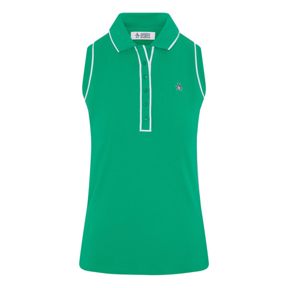 Polo sans manches Veronica Emerald Femme