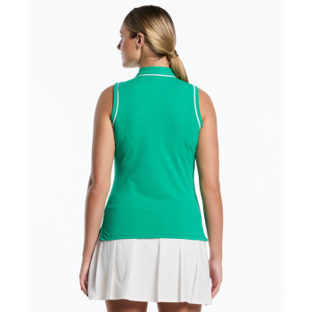 Polo sans manches Veronica Emerald Femme