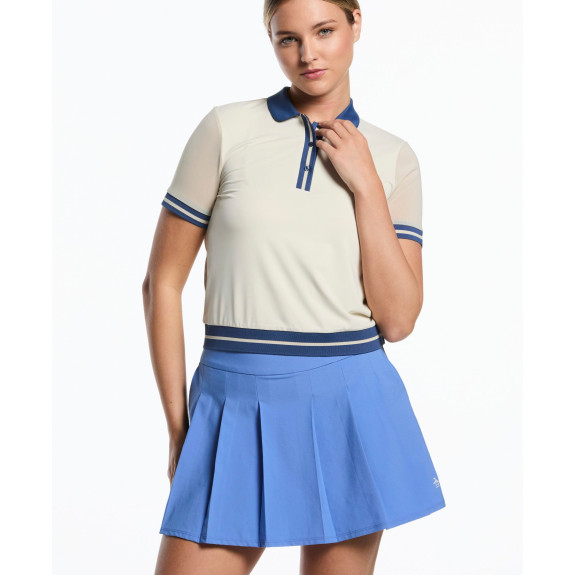 Jupe Pleated 17" Ultramarine Femme