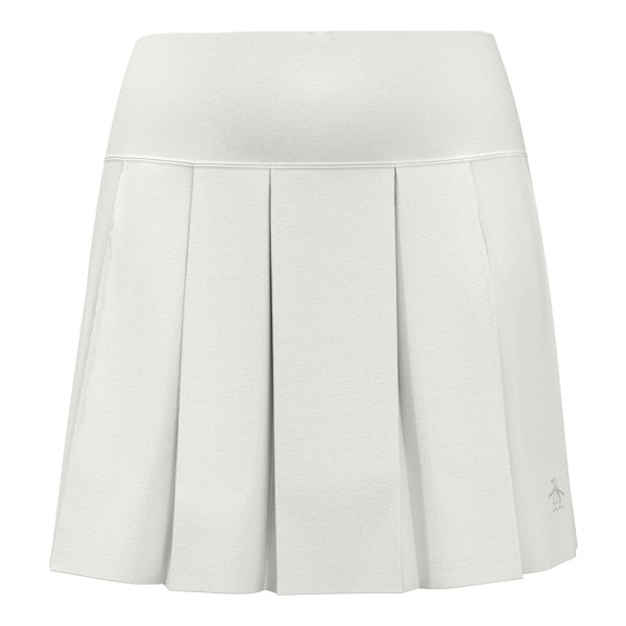 Jupe Pleated 17" Bright White Femme