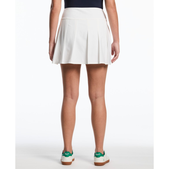 Jupe Pleated 17" Bright White Femme