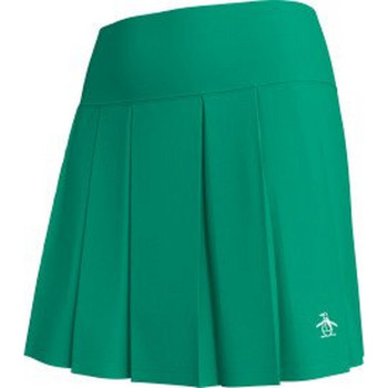 Jupe Pleated 17" Emerald Femme