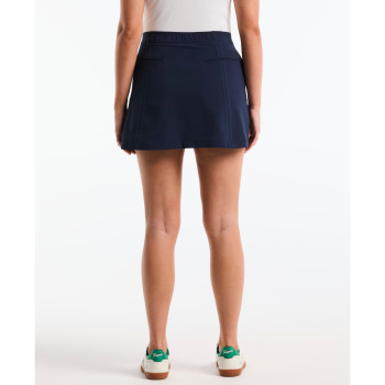 Jupe Floral Pleated Black Iris Femme