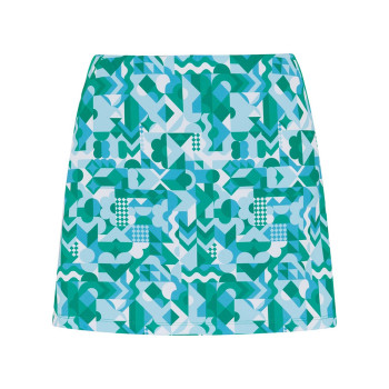 Jupe Spliced Geo Emerald Femme