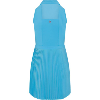 Robe Mixed Media Pleated Aquarius Femme