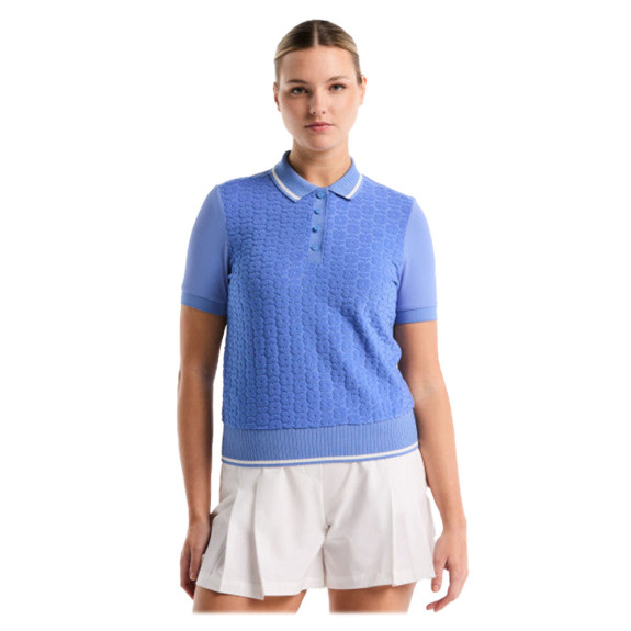 Polo 3D Terry Ultramarine Femme