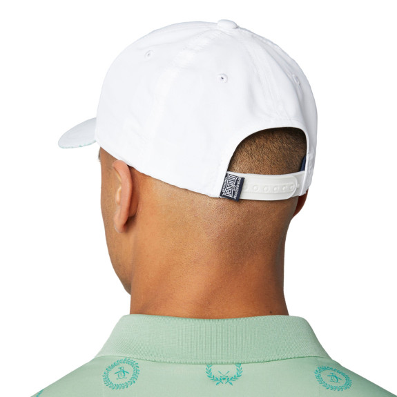 Casquette Retro Floral Pete Bright White Homme