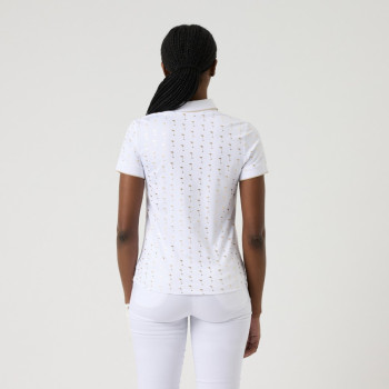 Polo Tour Short Sleeve White Femme