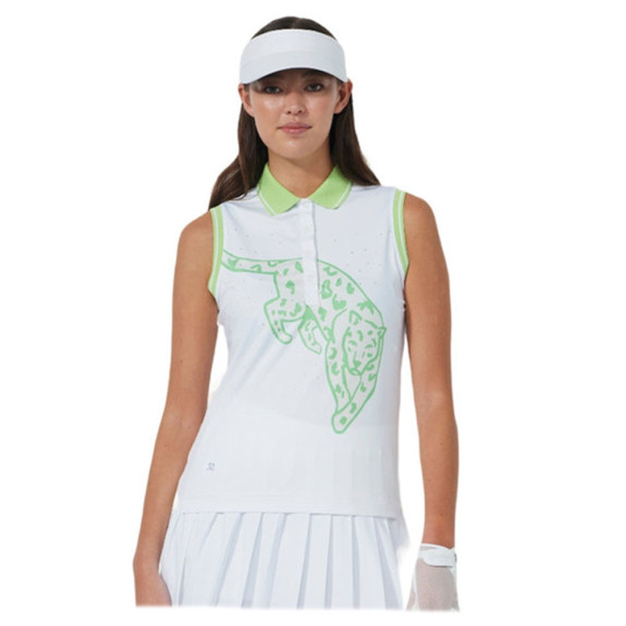 Polo Sans manches Jaguar Femme