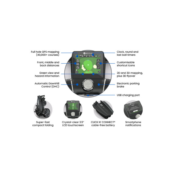 M5 GPS DHC Graphite (Freins Moteur)