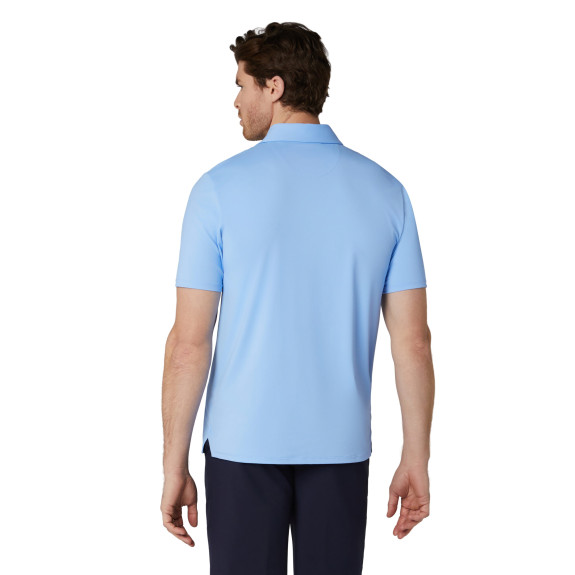 Polo Premium Cooling Solid Vista Blue Homme