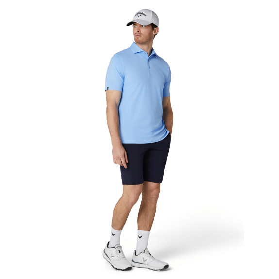 Polo Premium Cooling Solid Vista Blue Homme